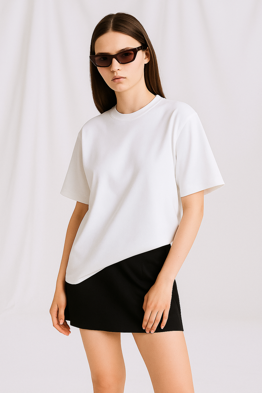 PoshFlair Classic Oversized T-Shirt