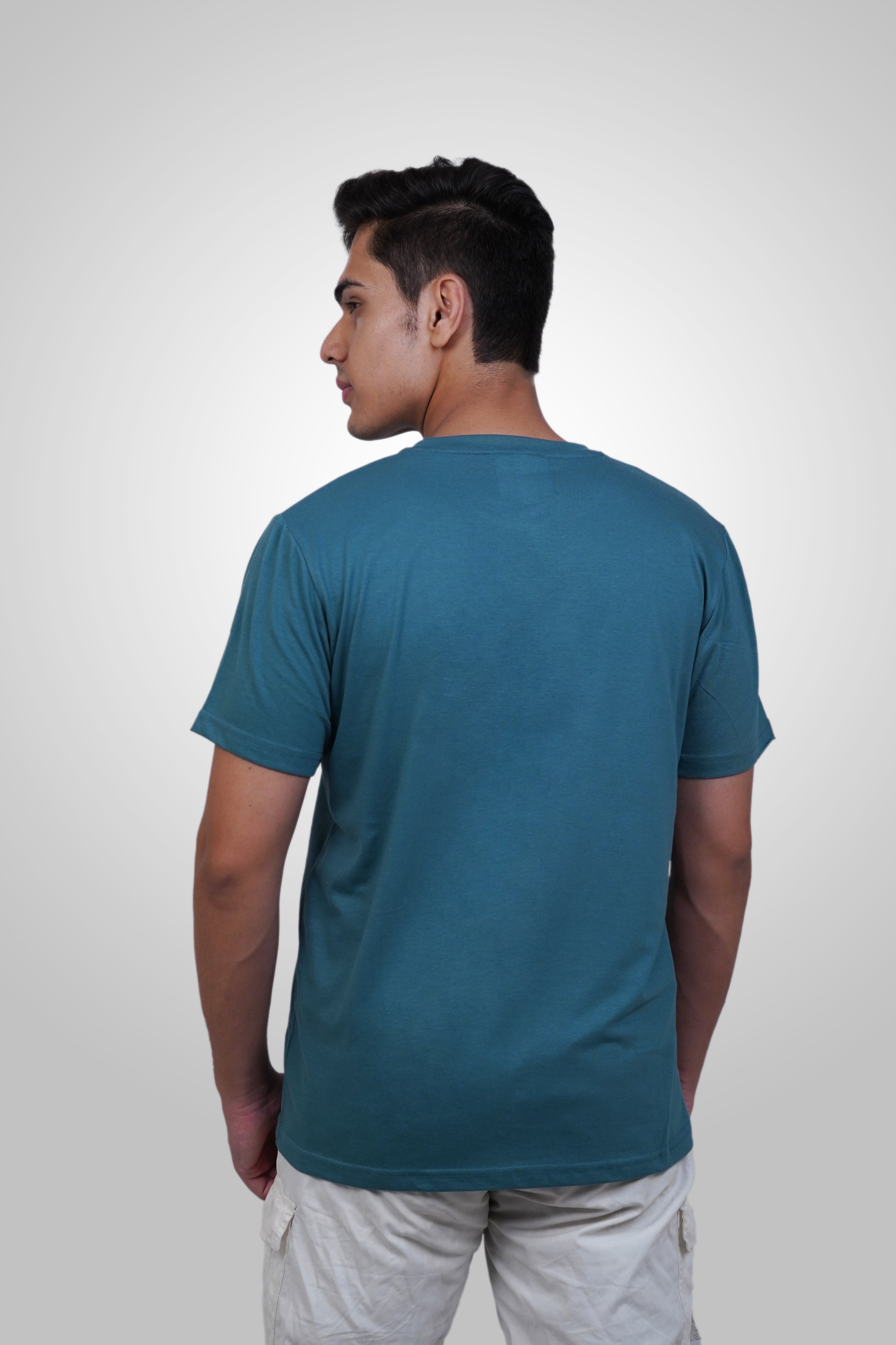 PoshFlair Classic Round Neck T-Shirt