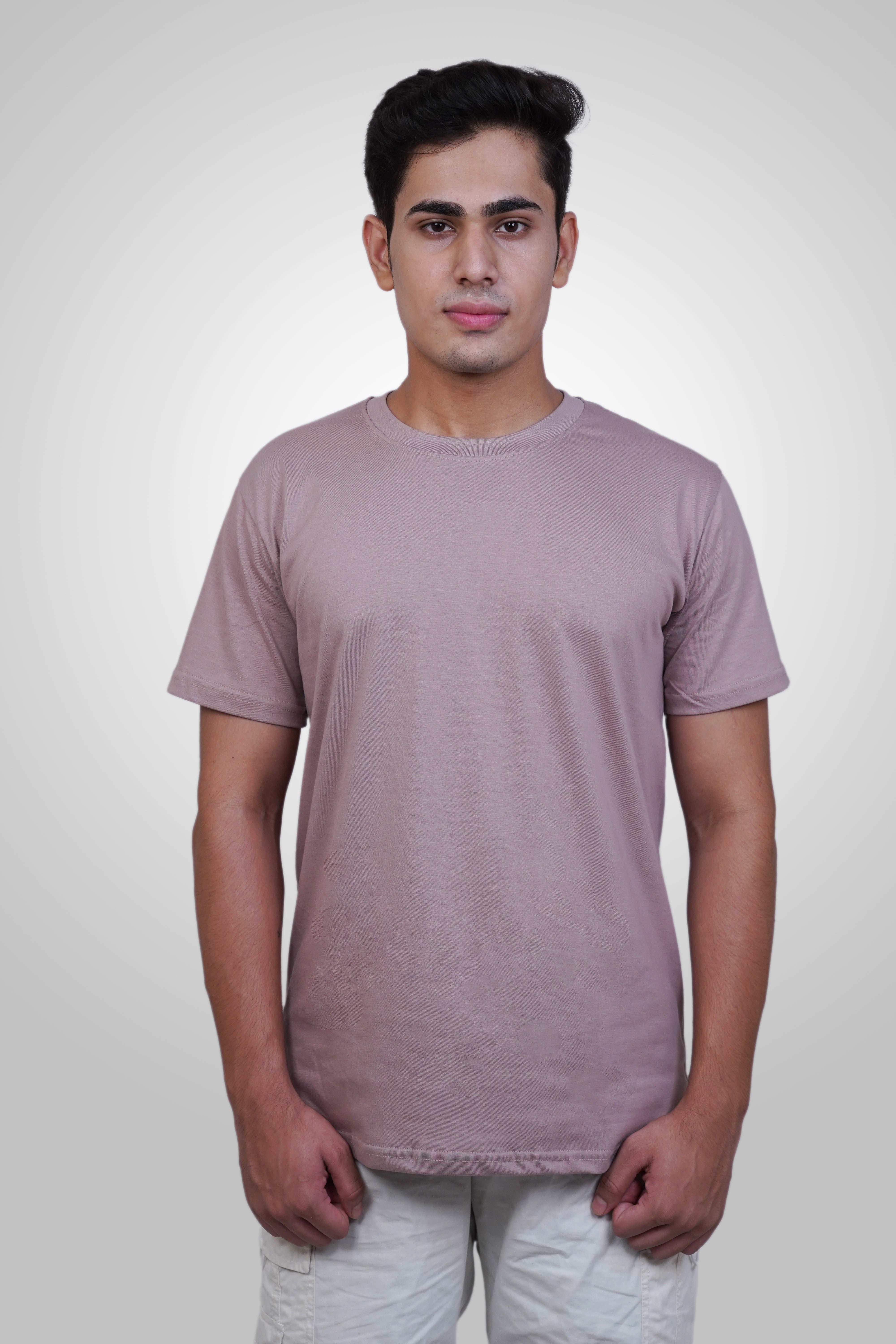 PoshFlair Classic Round Neck T-Shirt
