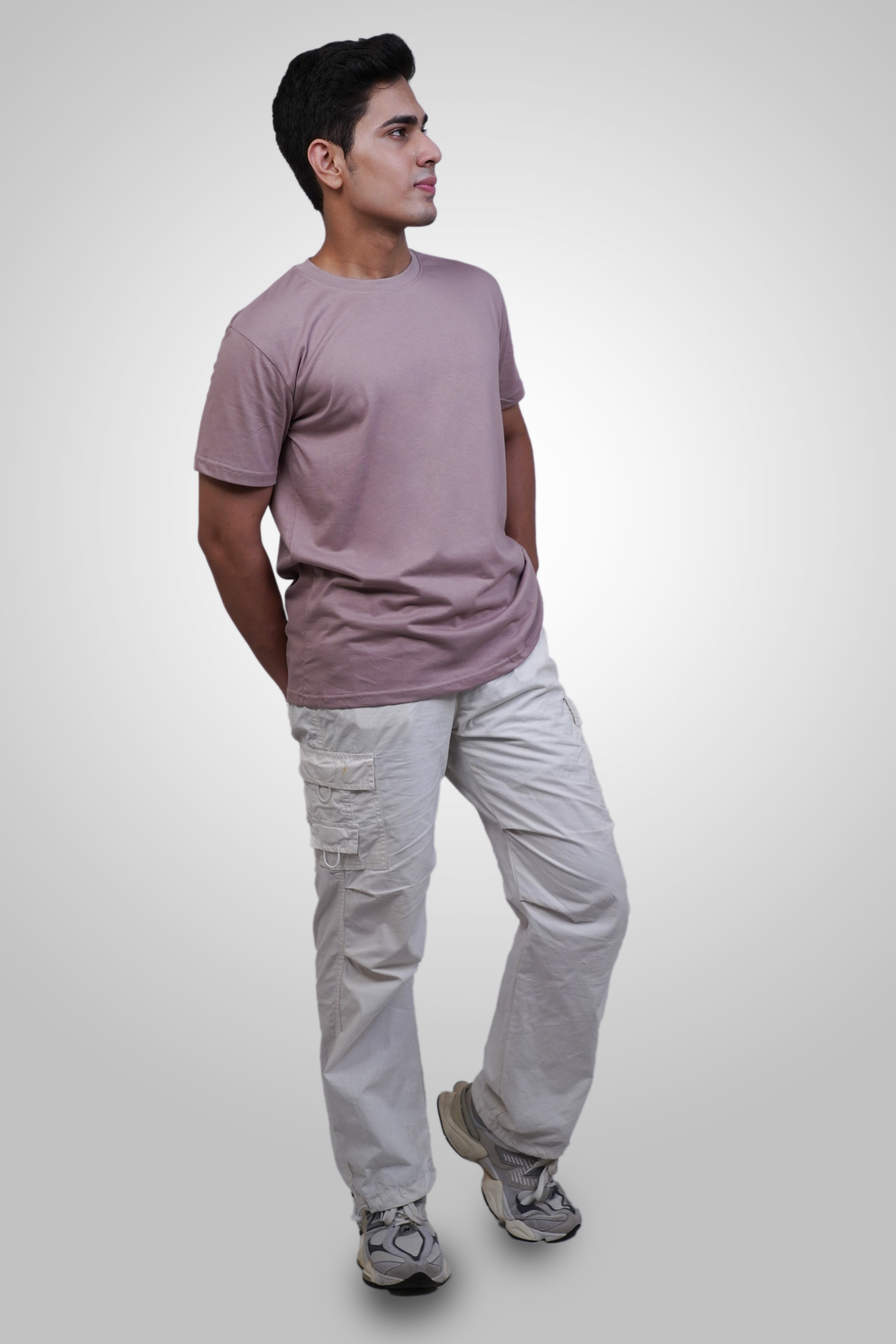 PoshFlair Classic Round Neck T-Shirt