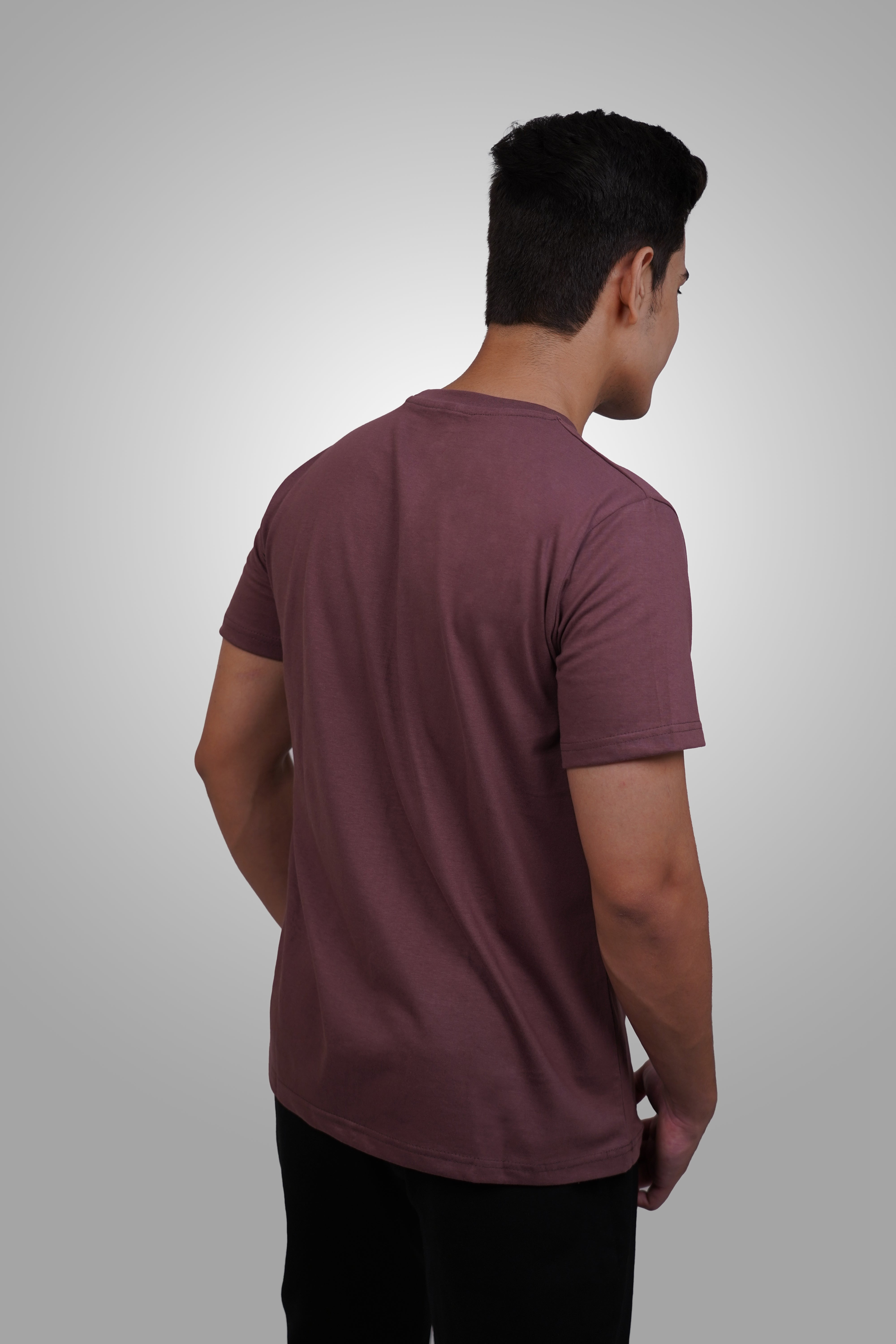 PoshFlair Classic Round Neck T-Shirt