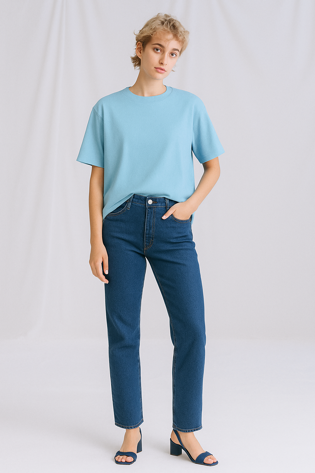 PoshFlair Classic Oversized T-Shirt