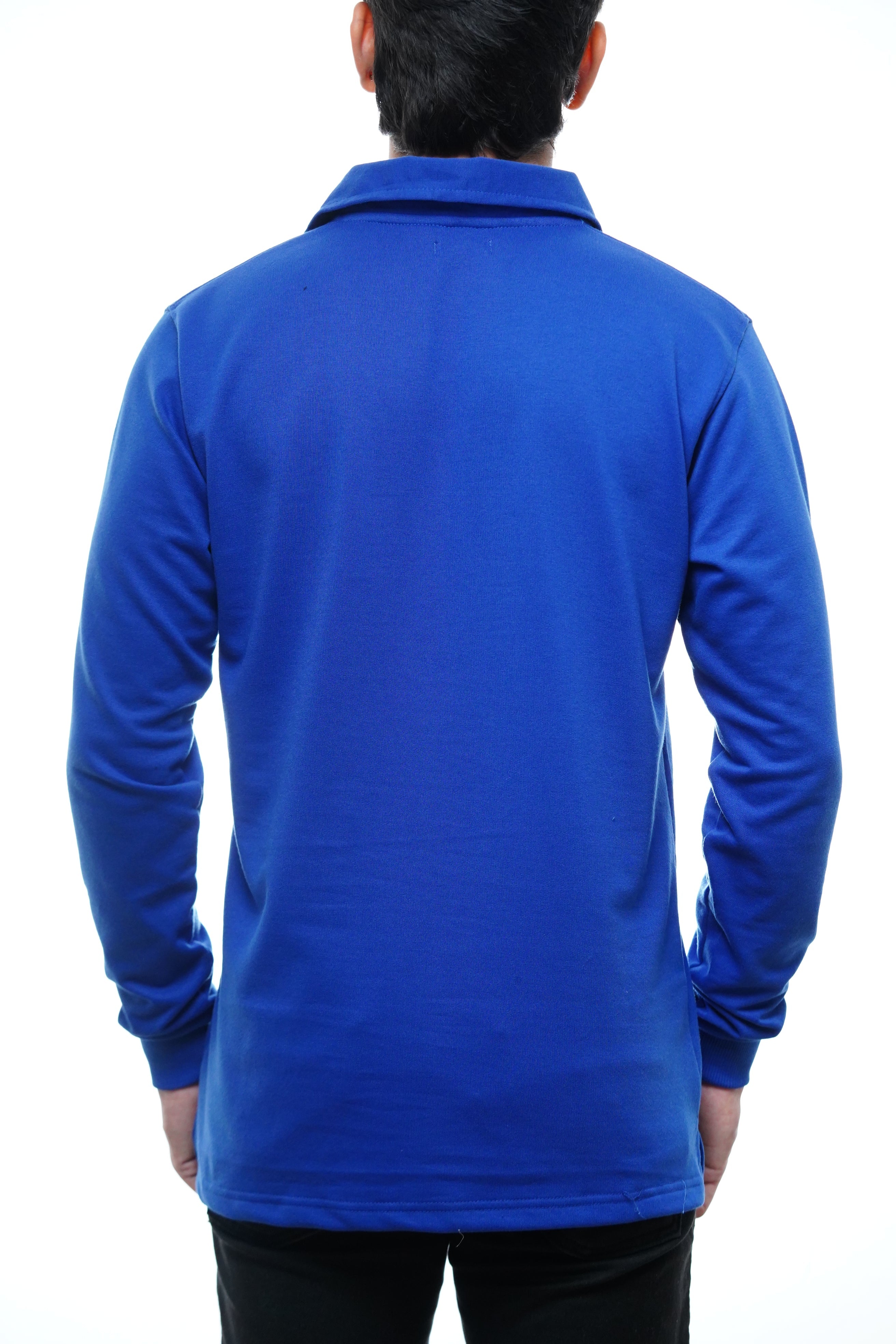 Men's Full Sleeve's Polo Puff T-shirt