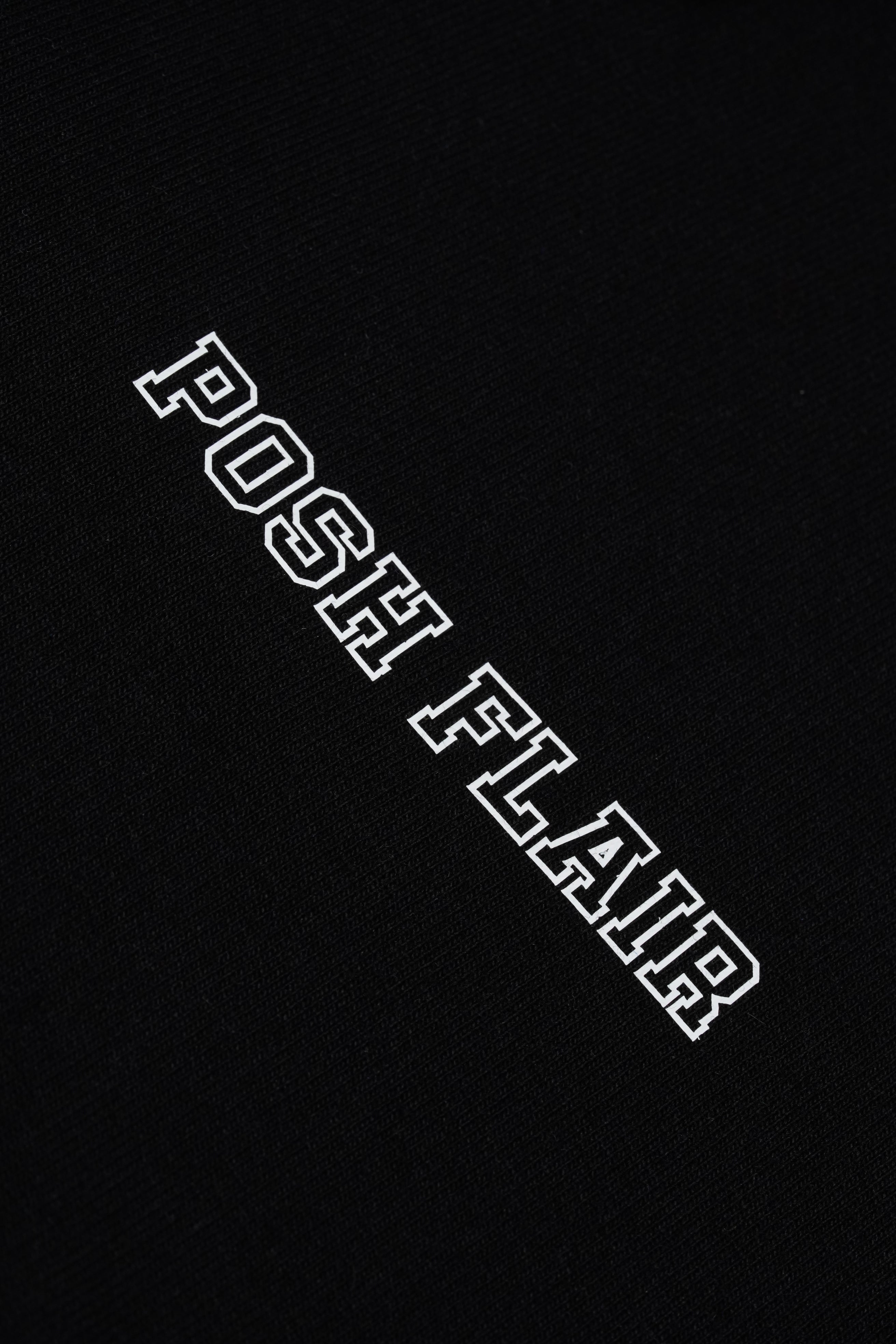 Men's Full Sleeve's Polo Rubber Print T-shirt