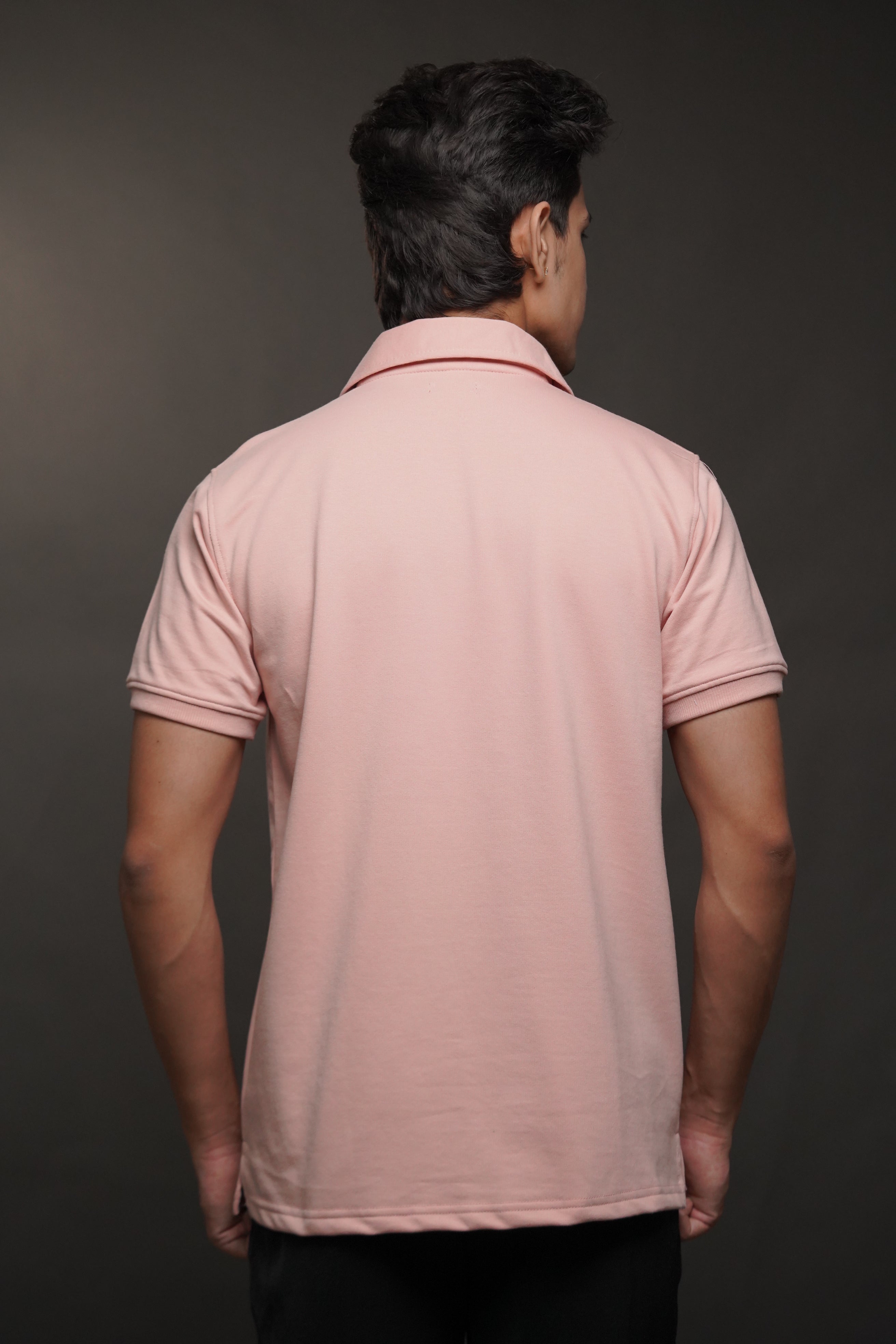 Men's Half Sleeve Poshflair Puff Polo t-shirt