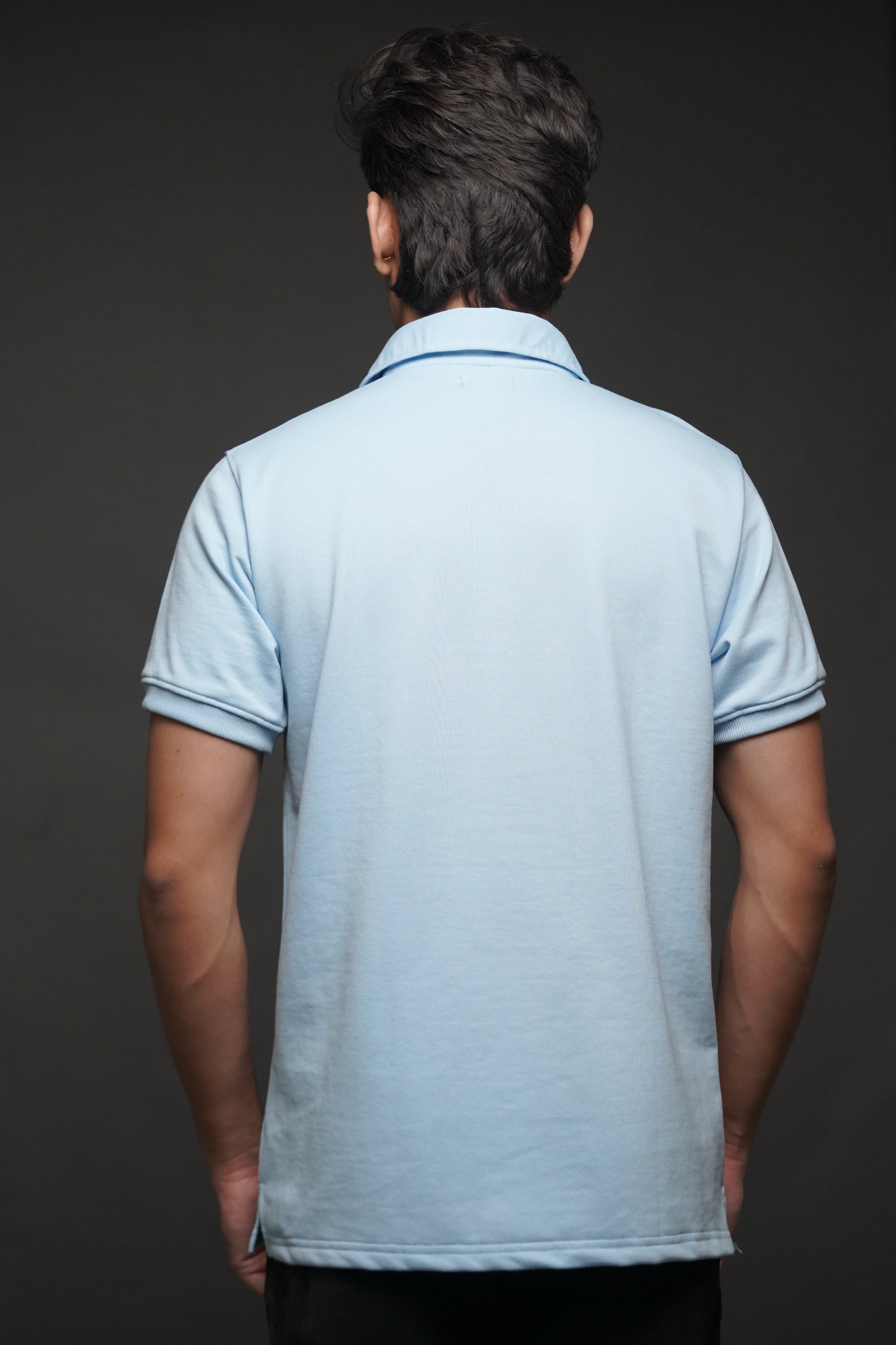 Men's Half Sleeve Poshflair Embroidery Polo t-shirt