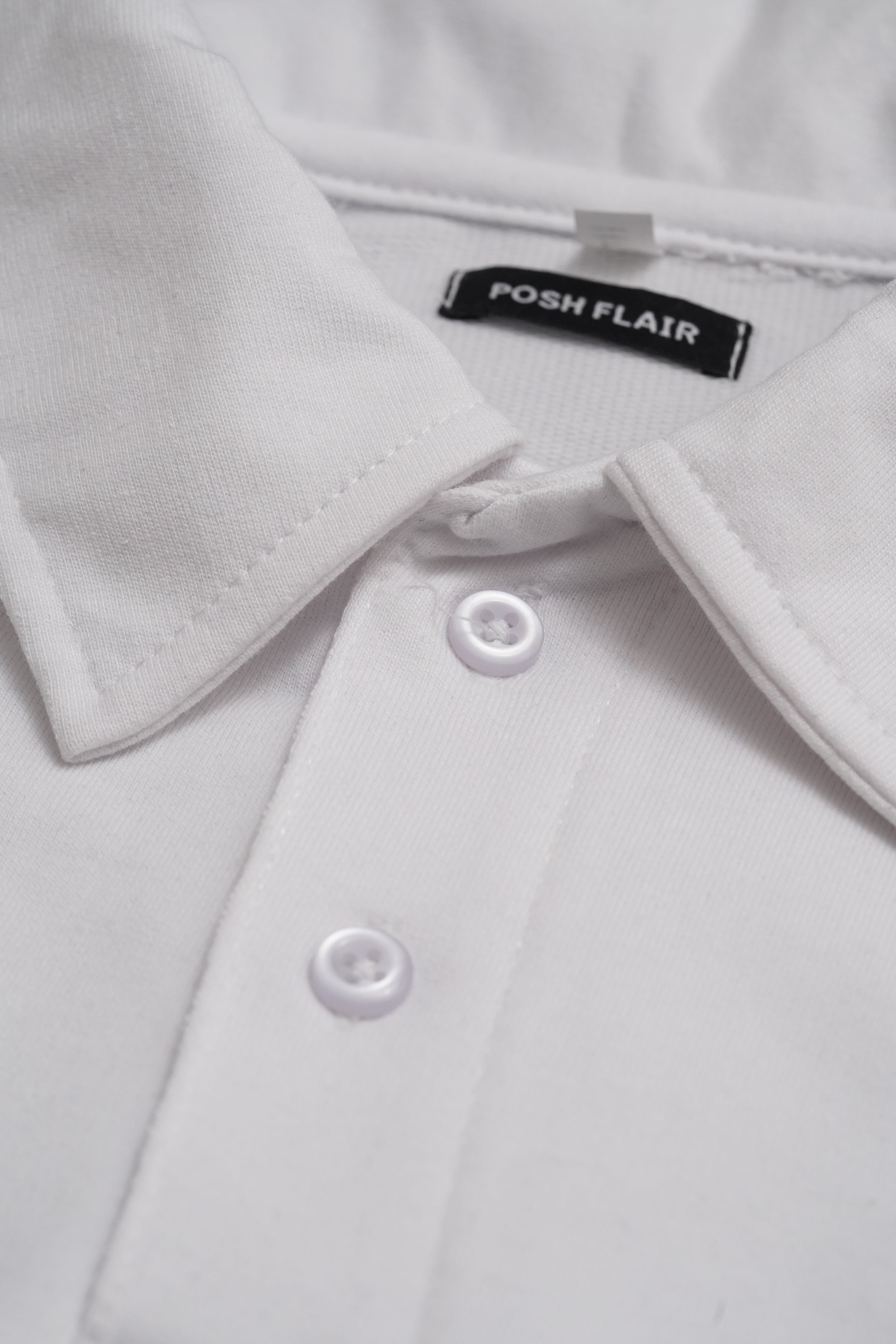 Men's Full Sleeve's Polo Named Embroidery T-shirt