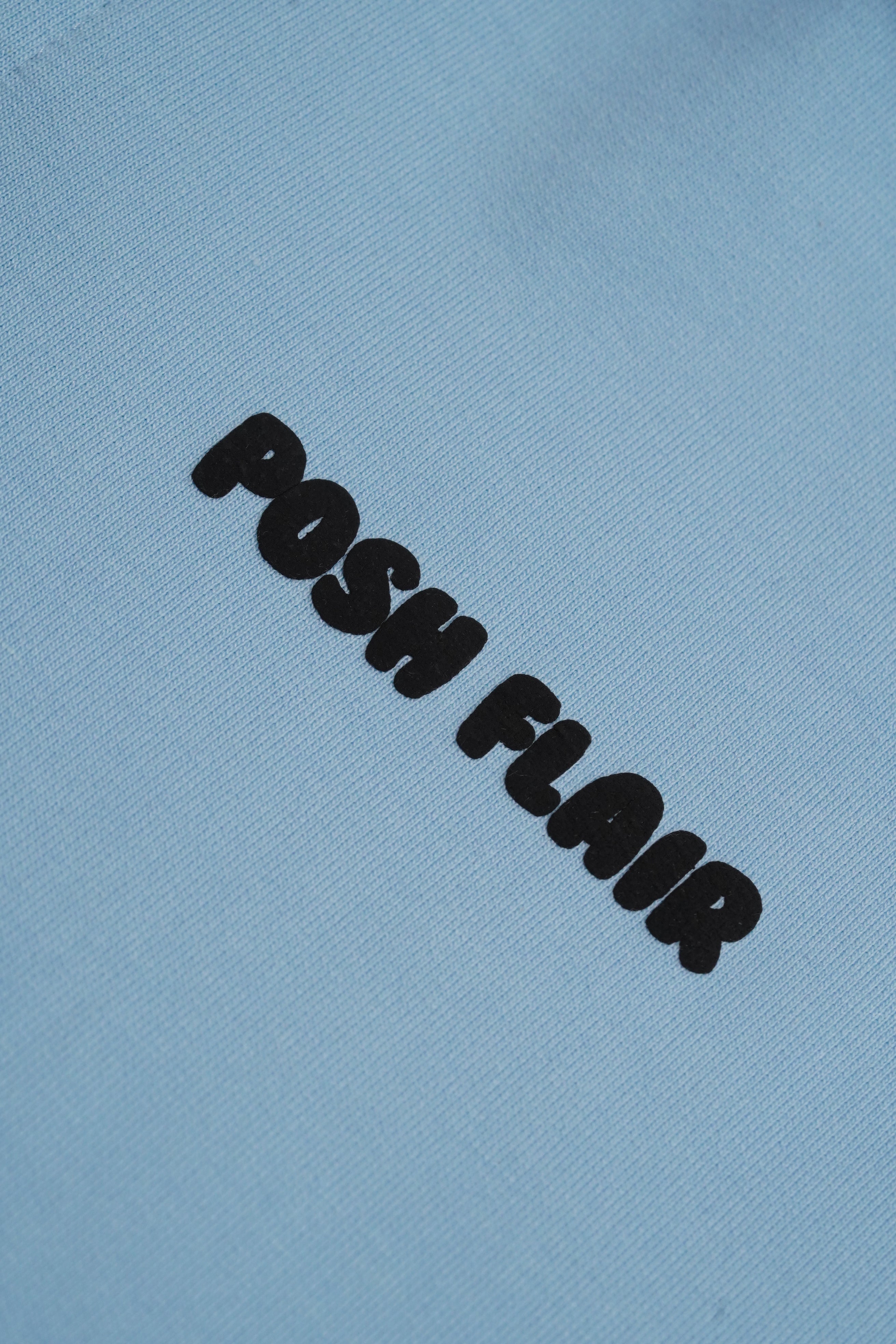 Men's Half Sleeve Poshflair Bubble Puff Polo t-shirt
