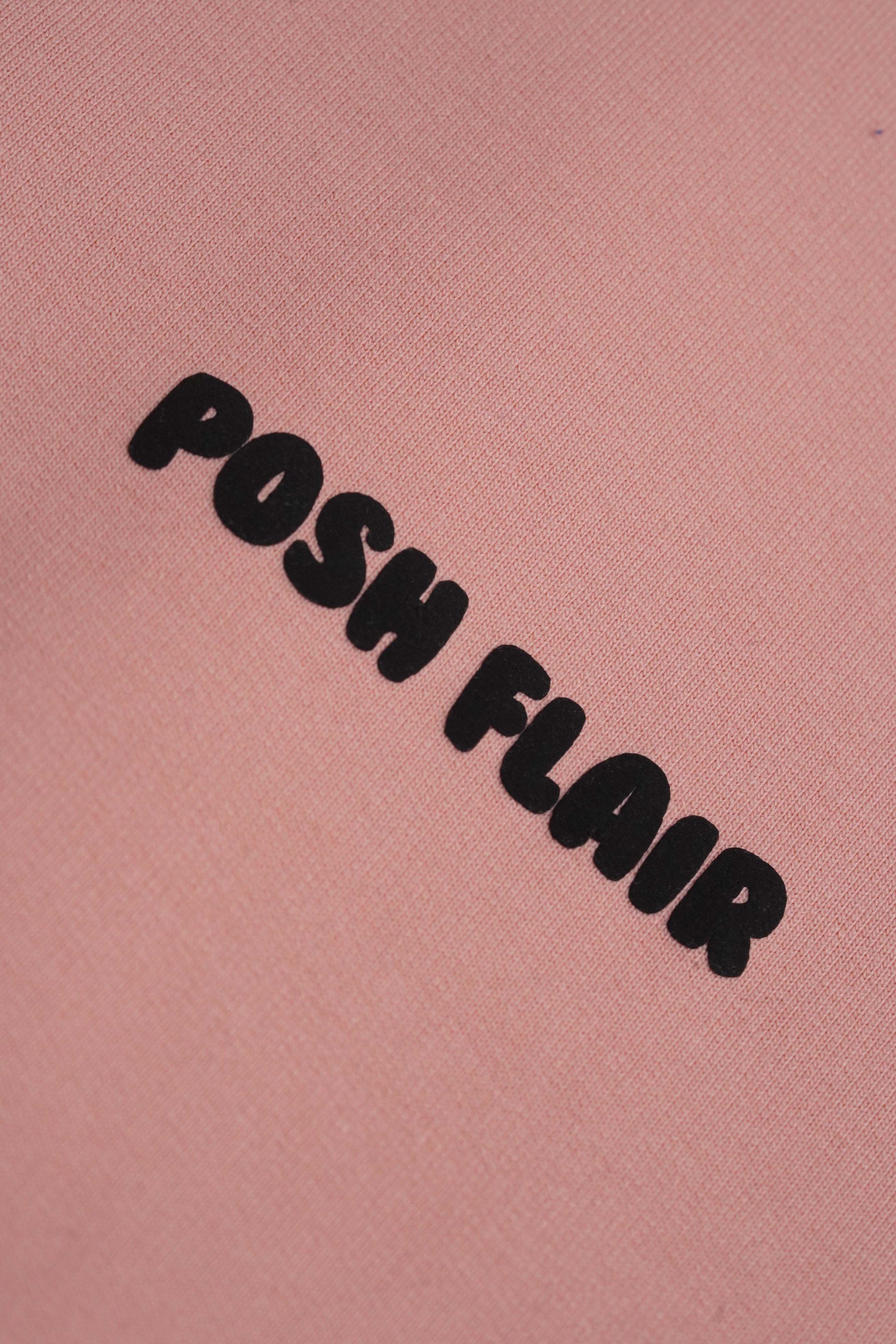 Men's Half Sleeve Poshflair Bubble Puff Polo t-shirt