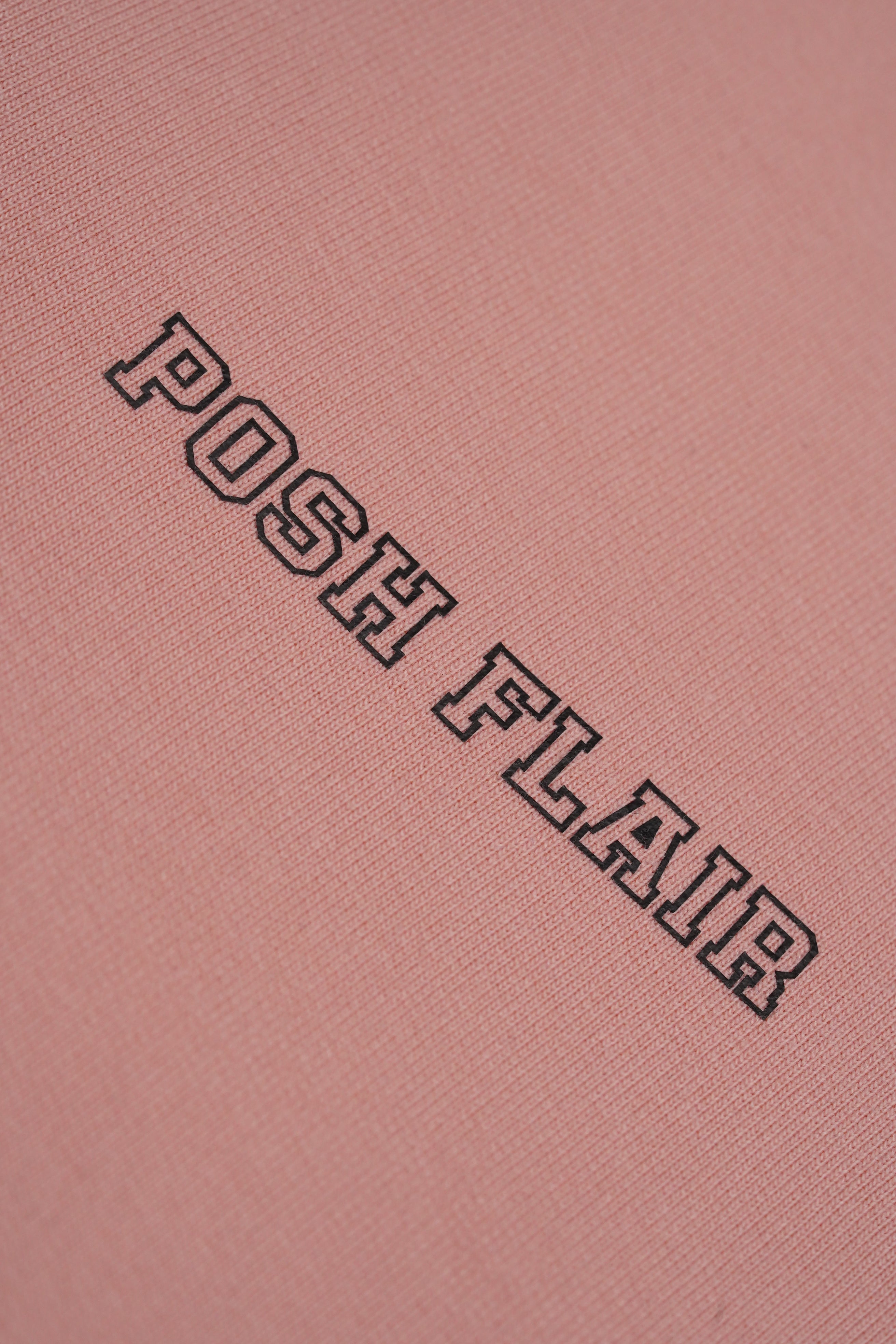 Men's Half Sleeve Poshflair Rubber Print Polo t-shirt