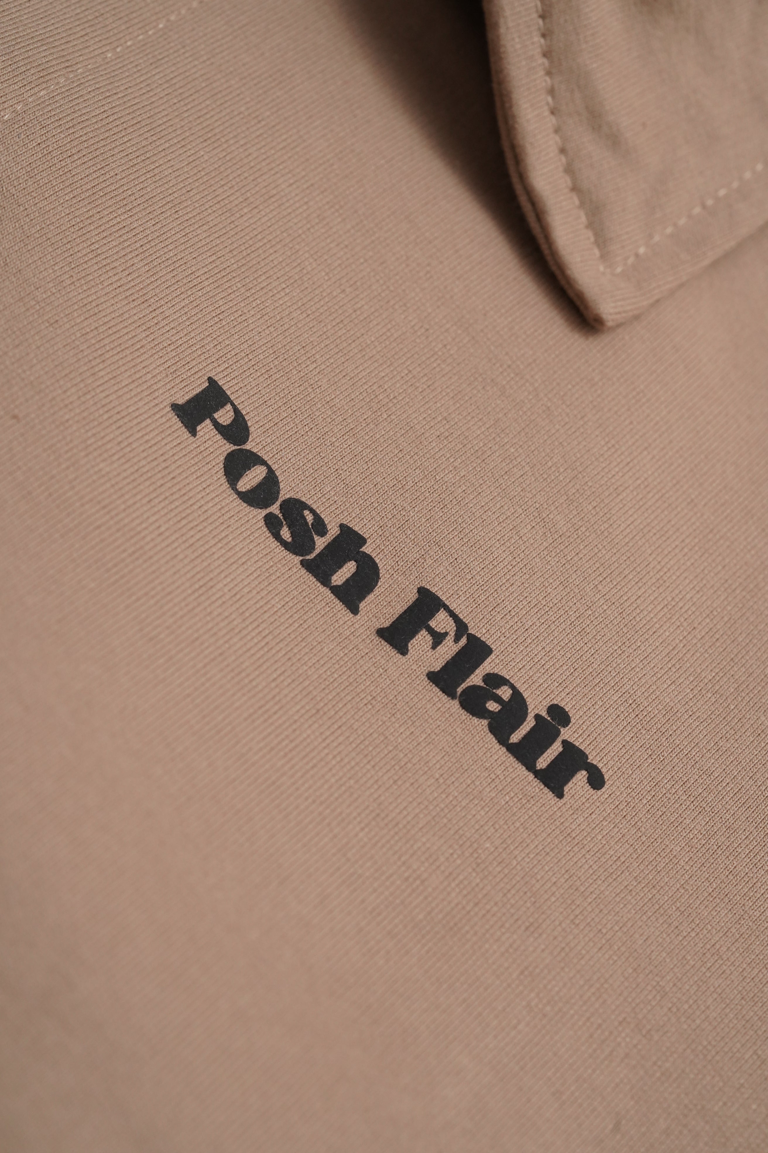 Men's Full Sleeve's Polo Puff T-shirt