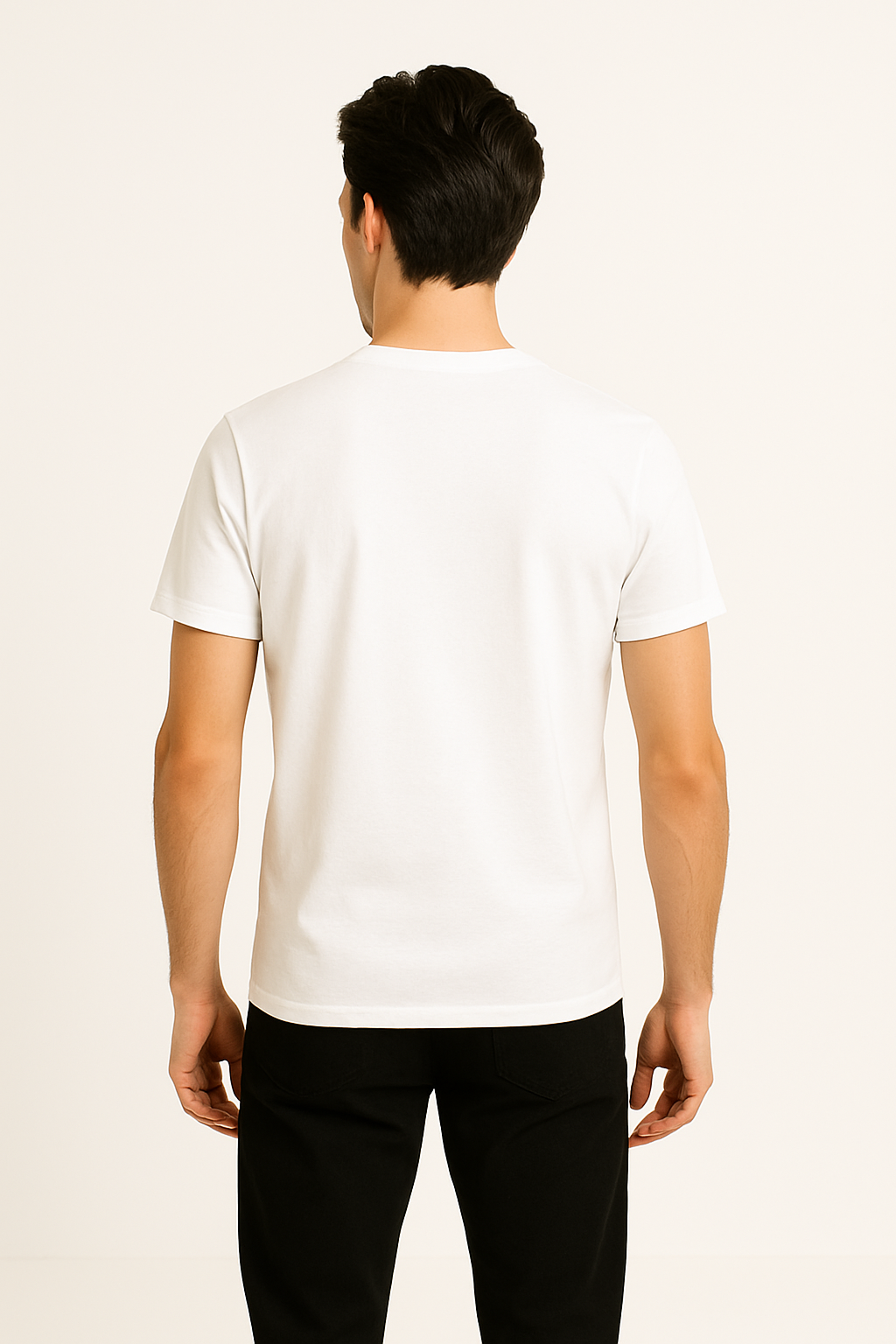 PoshFlair Classic Round Neck T-Shirt