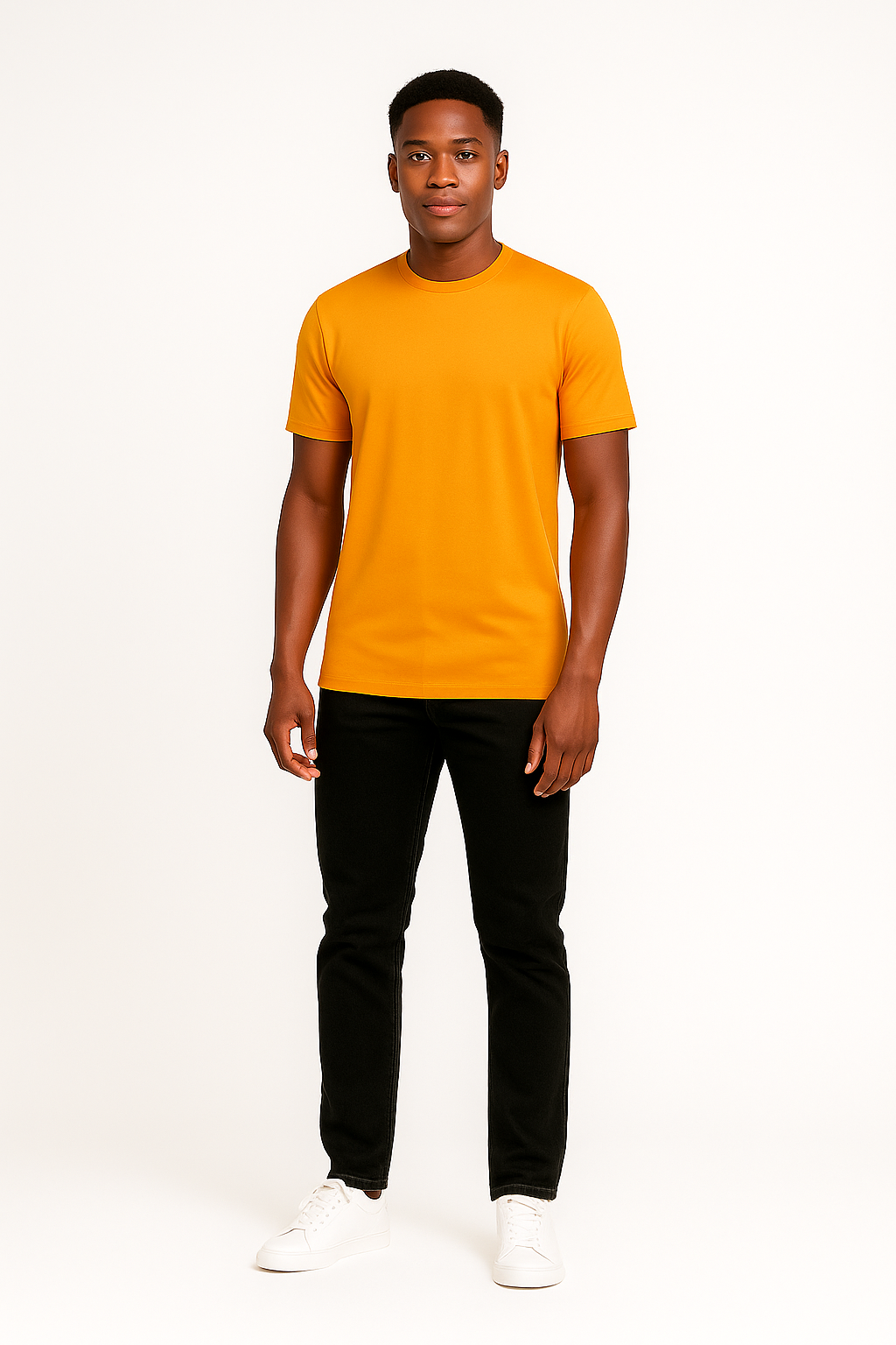 PoshFlair Classic Round Neck T-Shirt