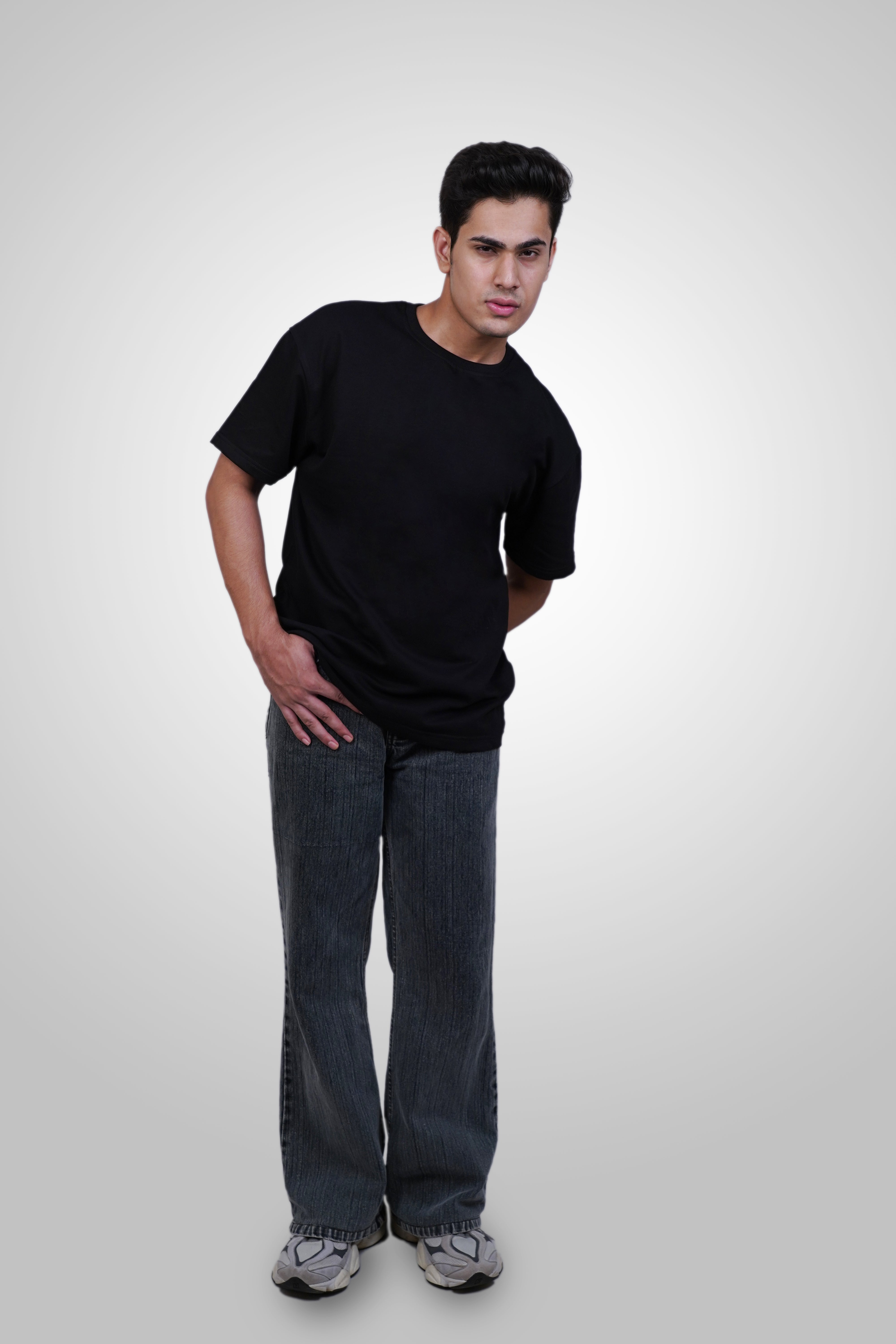 PoshFlair Classic Oversized T-Shirt
