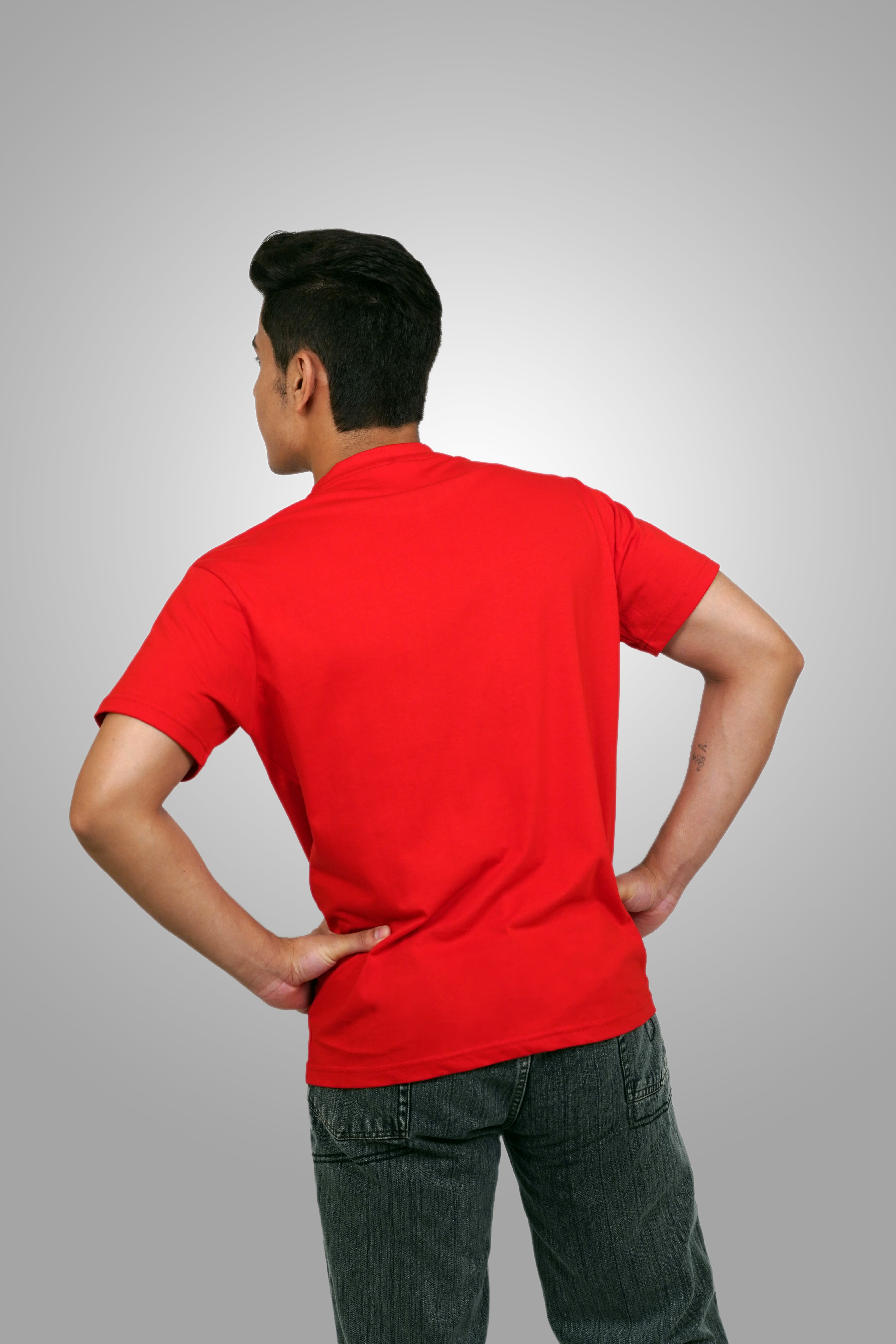 PoshFlair Classic Round Neck T-Shirt
