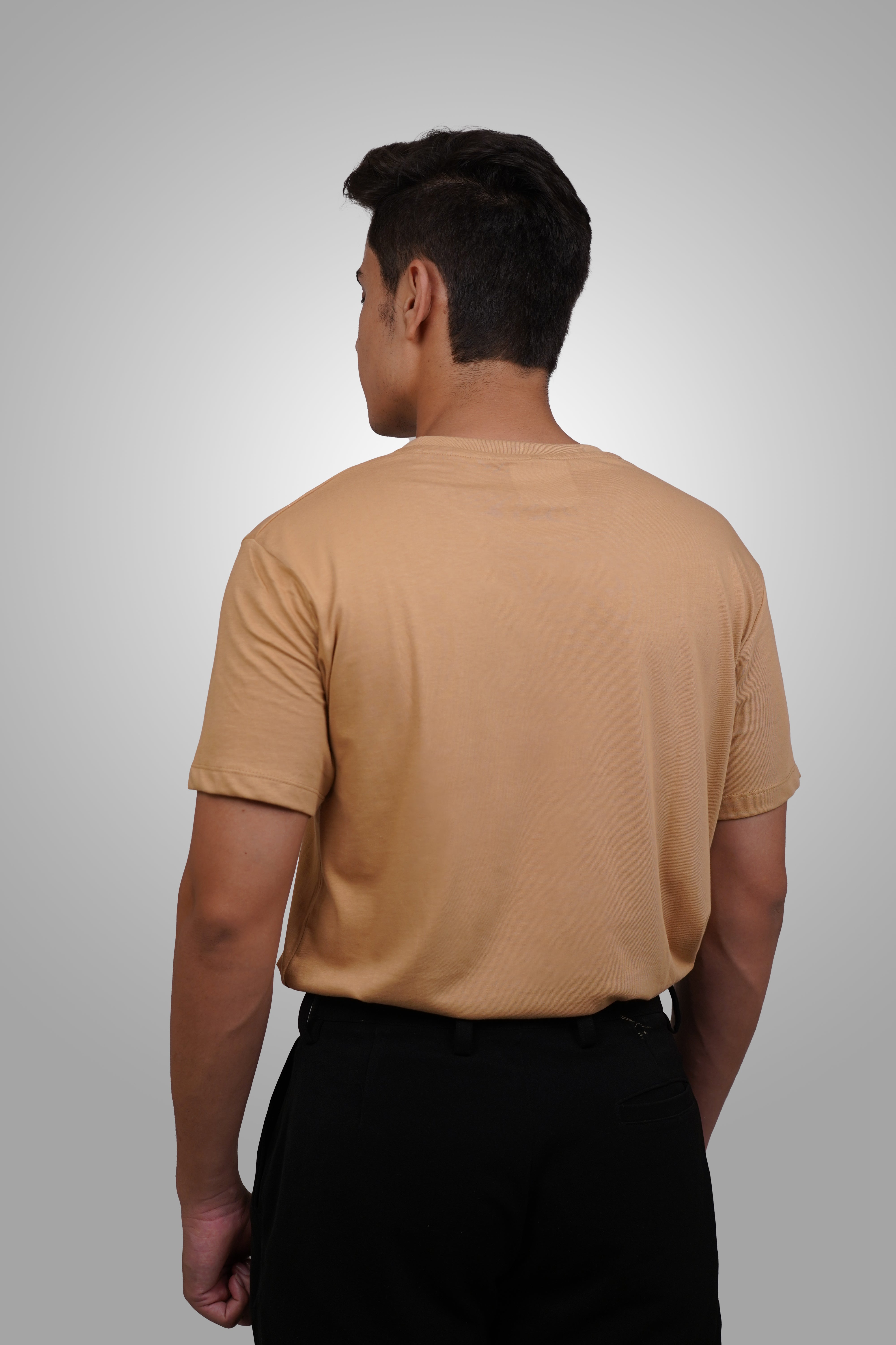PoshFlair Classic Round Neck T-Shirt