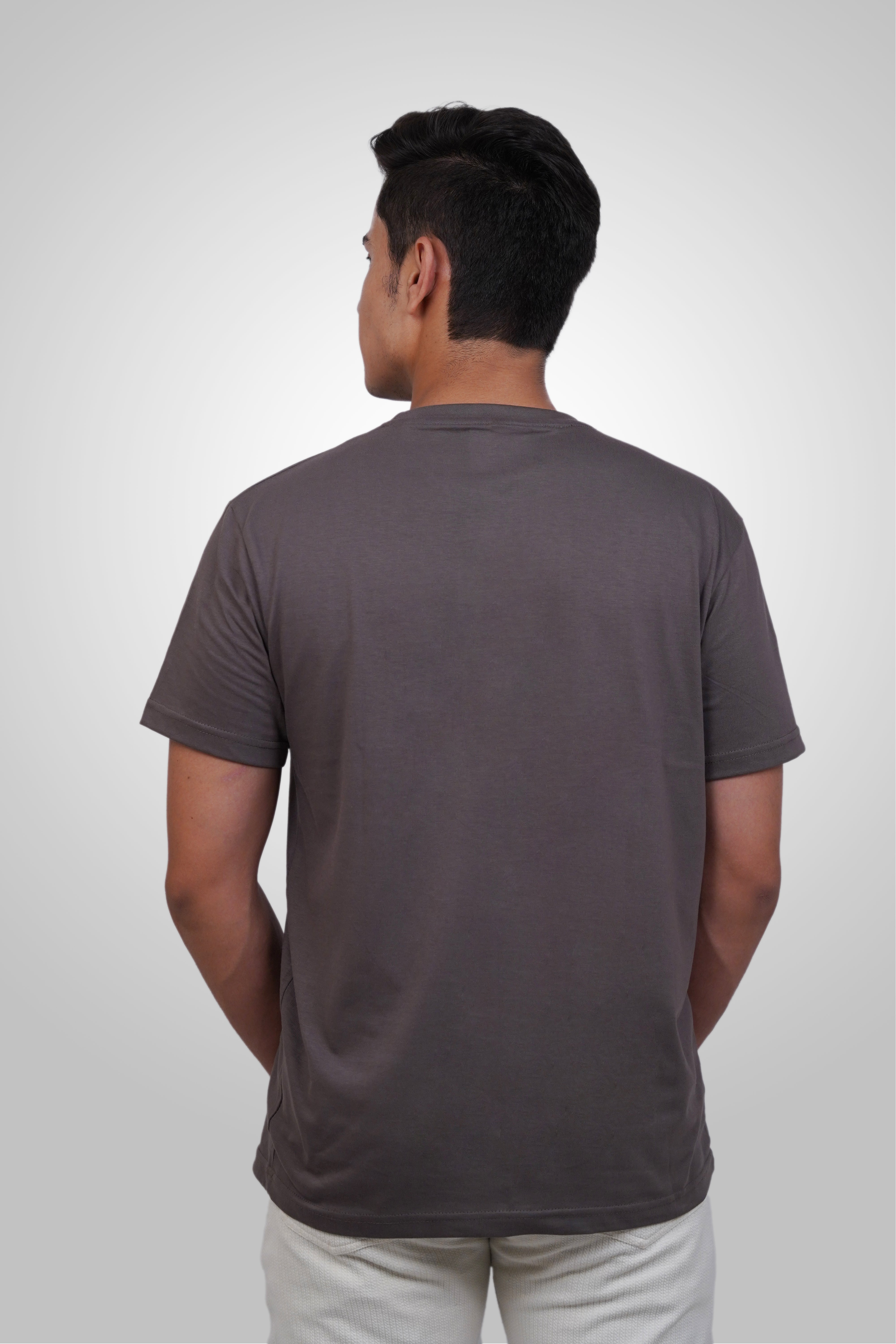 PoshFlair Classic Round Neck T-Shirt