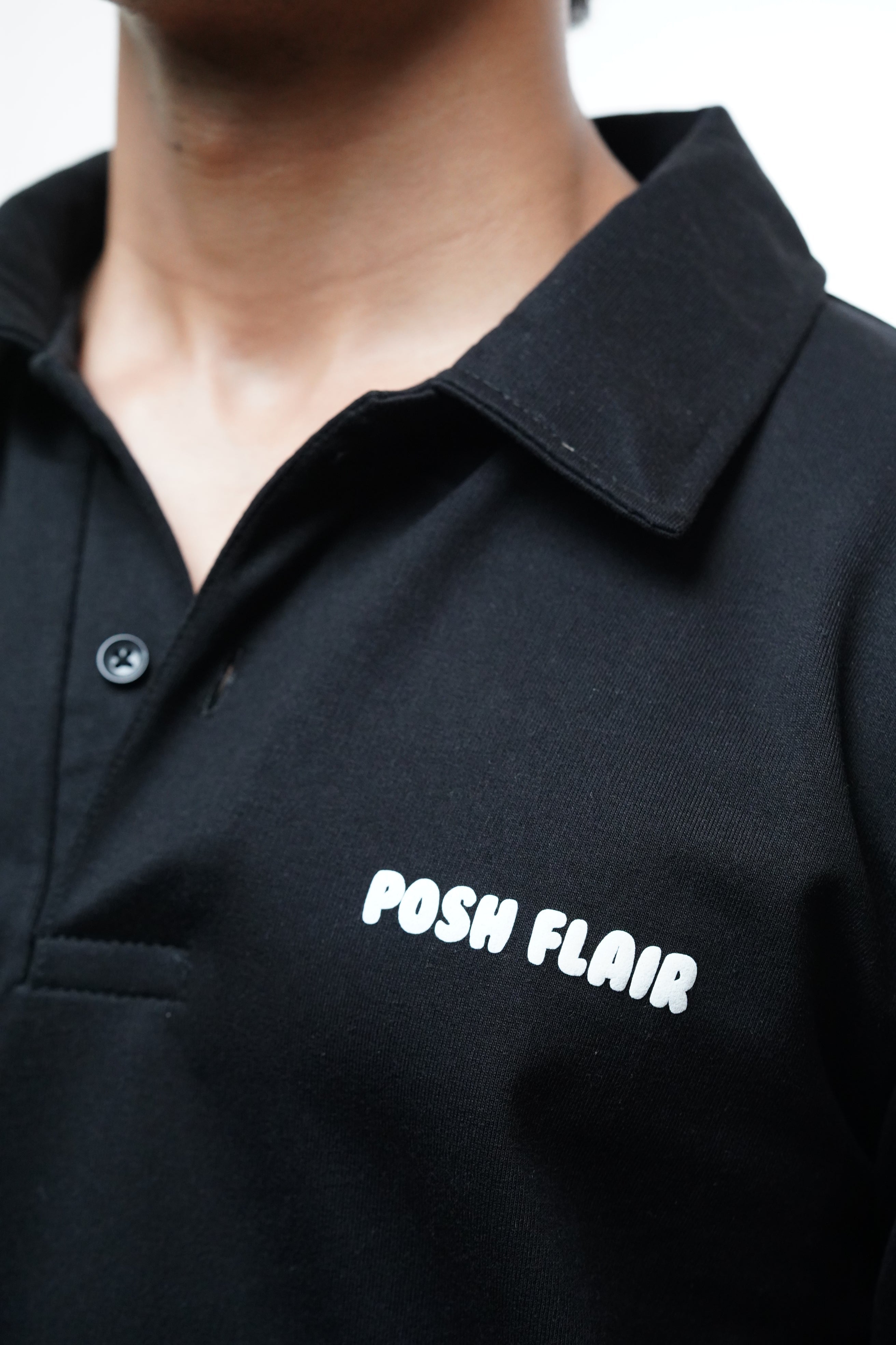 Men's Full Sleeve's Polo Bubble Puff T-shirt
