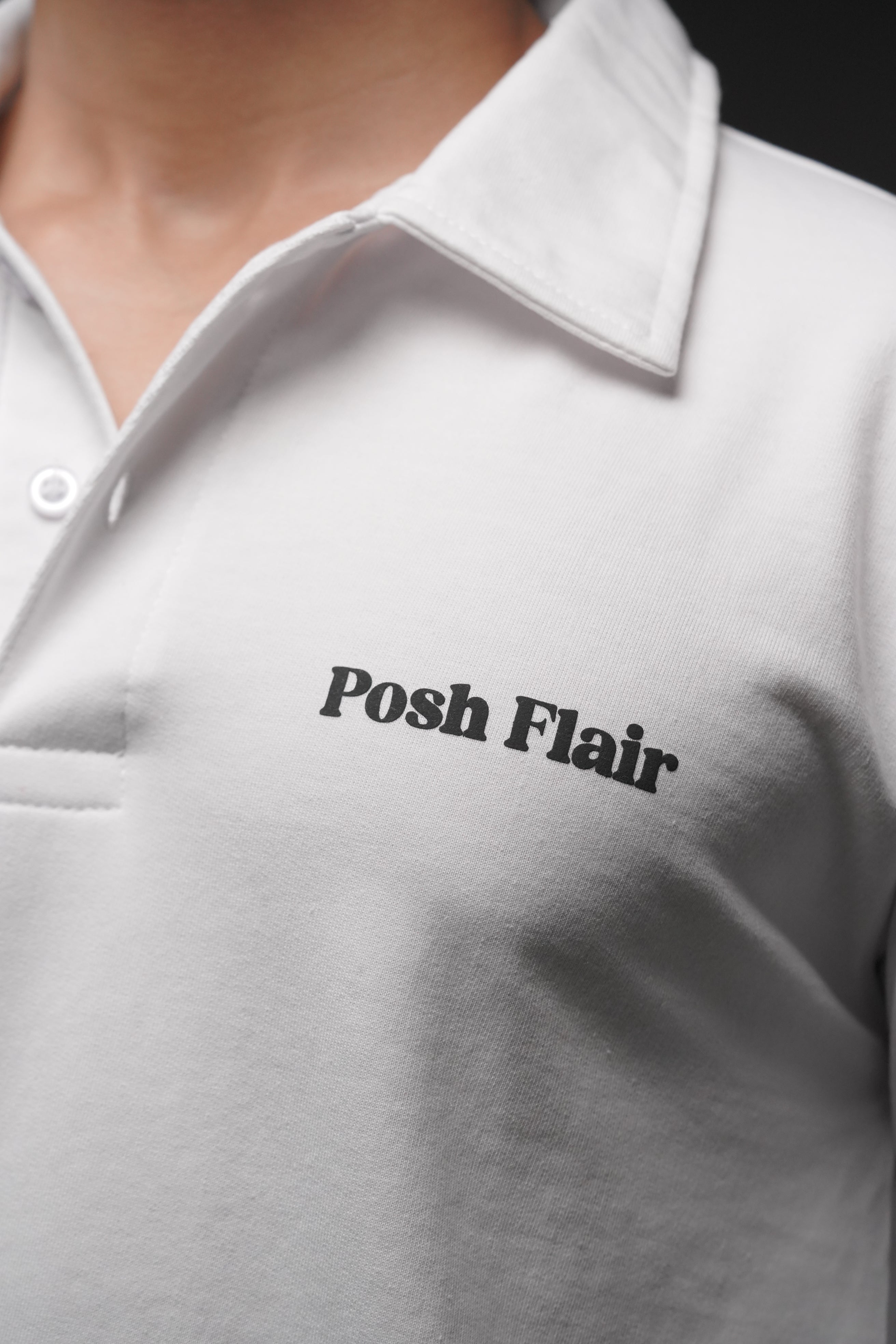 Men's Full Sleeve's Polo Puff T-shirt