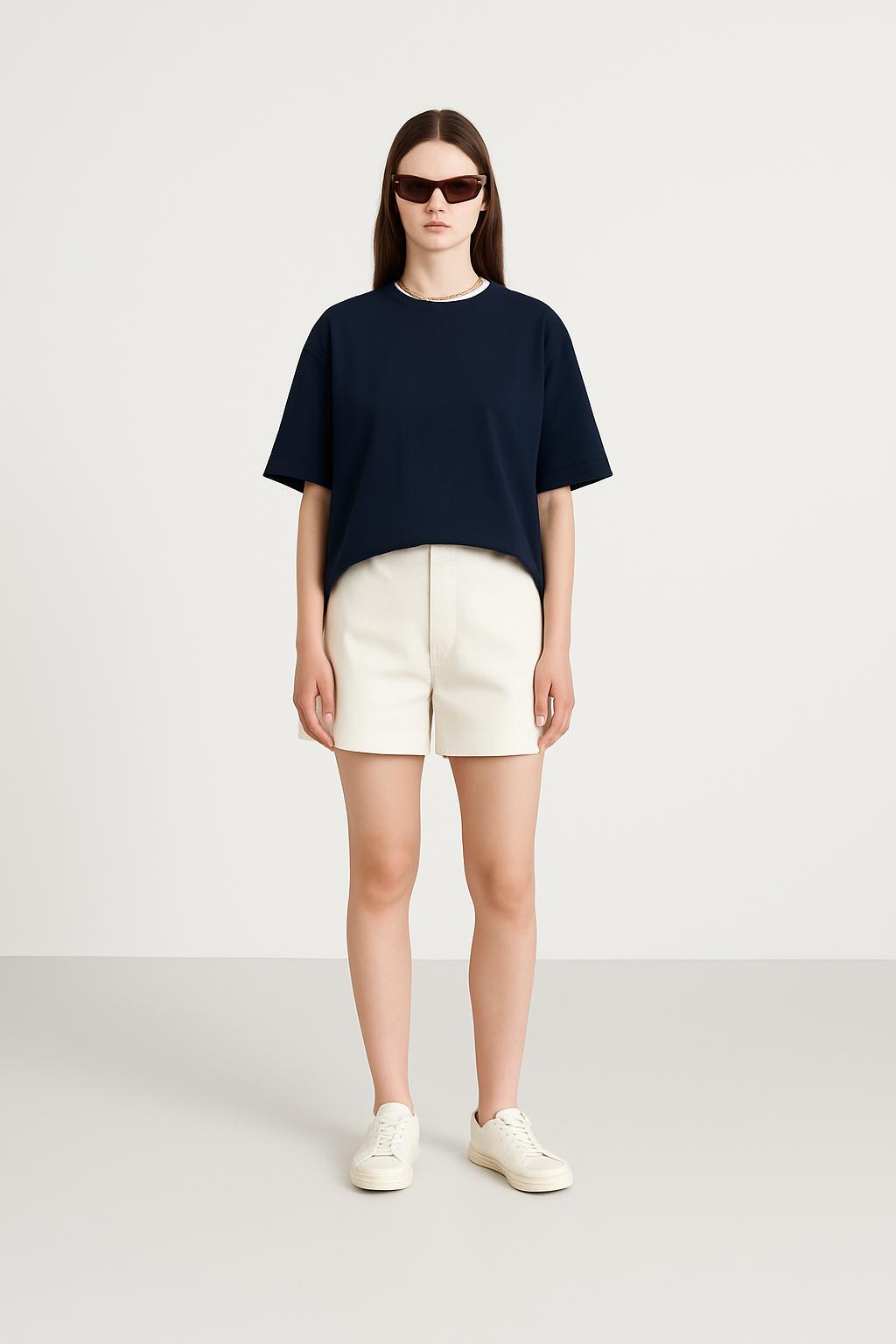 PoshFlair Classic Oversized T-Shirt